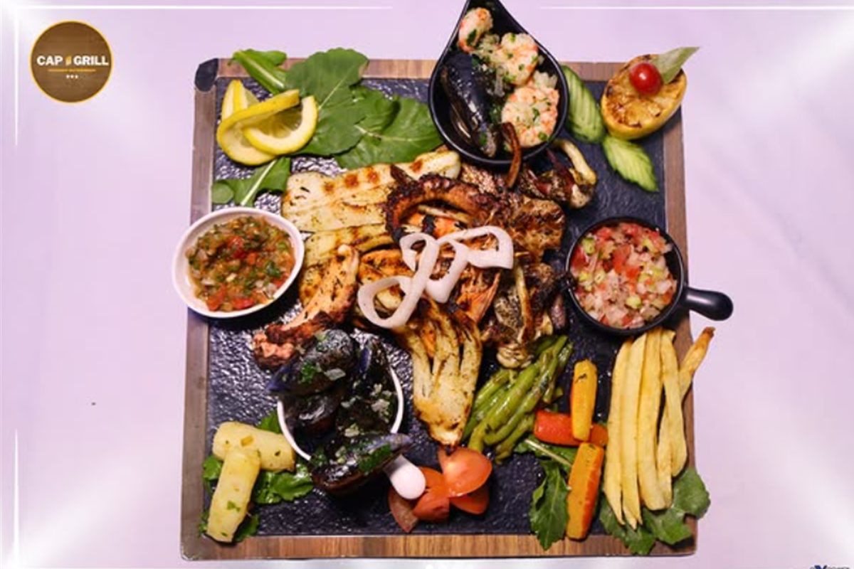 Plateau de fruits de mer servi chez Cap Grill